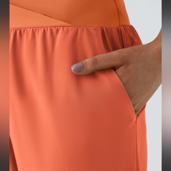 Breezeful™ High Waisted Crossover Side Pocket
Split Quick Dry Resort Pants​ - Picture 5 of 7